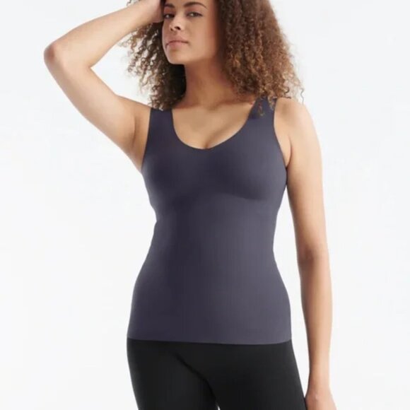 Knix LuxeLift Evolution Tank NWT Twilight Navy Blue Size Small - Picture 2 of 6